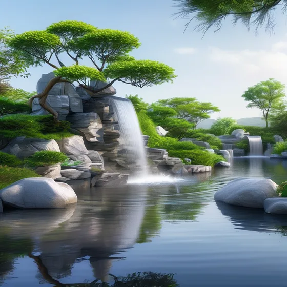 山东假山喷泉