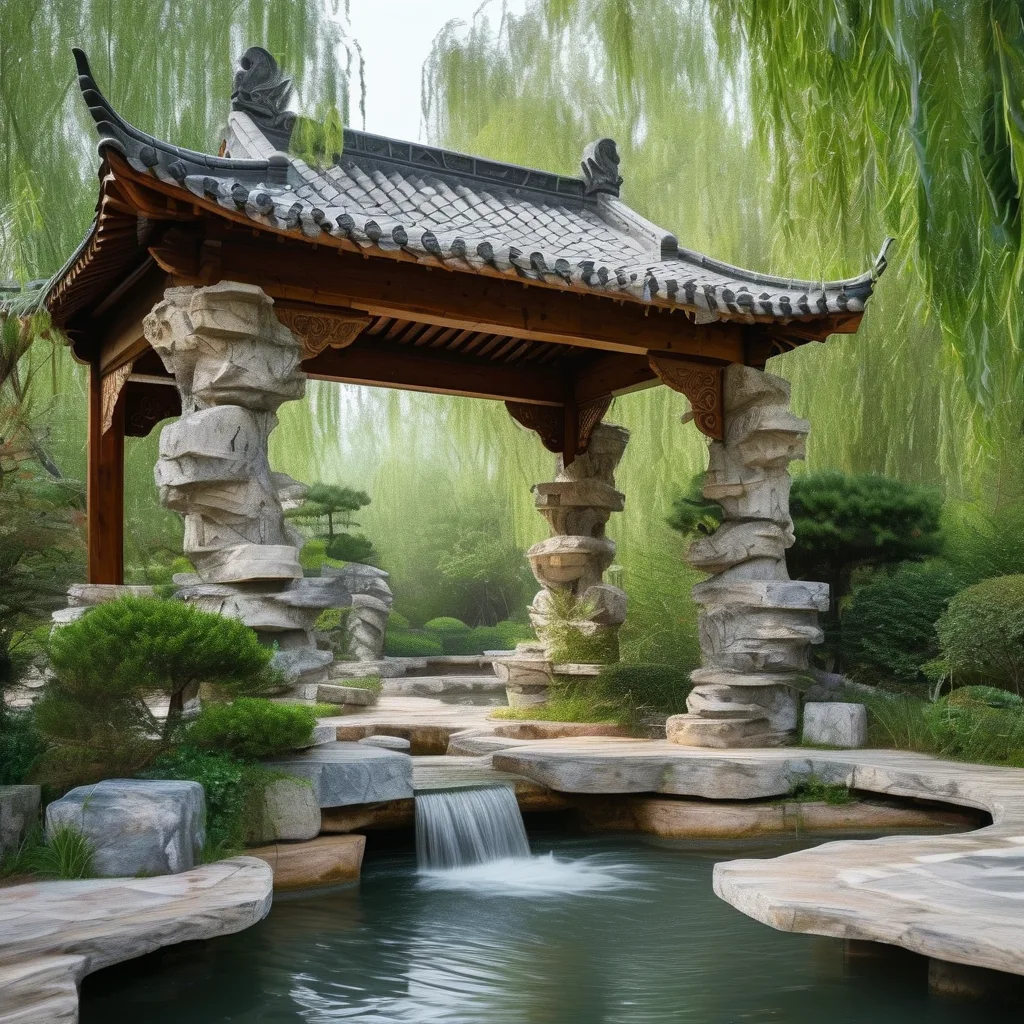 山东假山喷泉